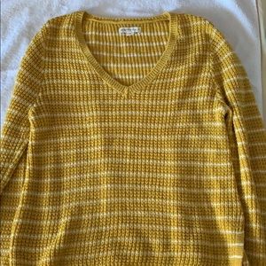 Striped V-Neck Sweater